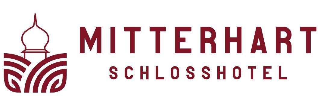 Mitterhart Castle Hotel: An elegant logo featuring a distinctive tower. It symbolizes hospitality and comfort in a castle setting.