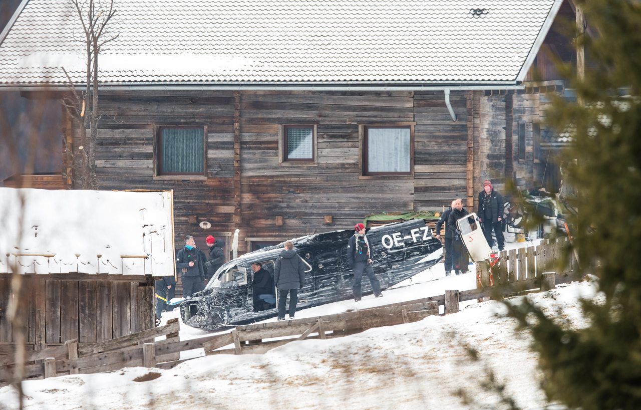 James Bond Dreharbeiten in Obertilliach