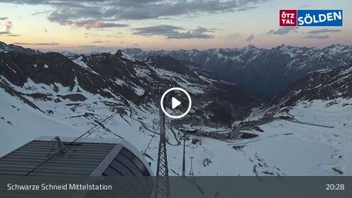 Kamerka Schwarze Schneid Mittelstation