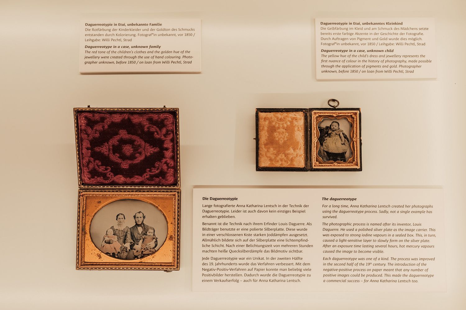 Exponate über Daguerreotypie 