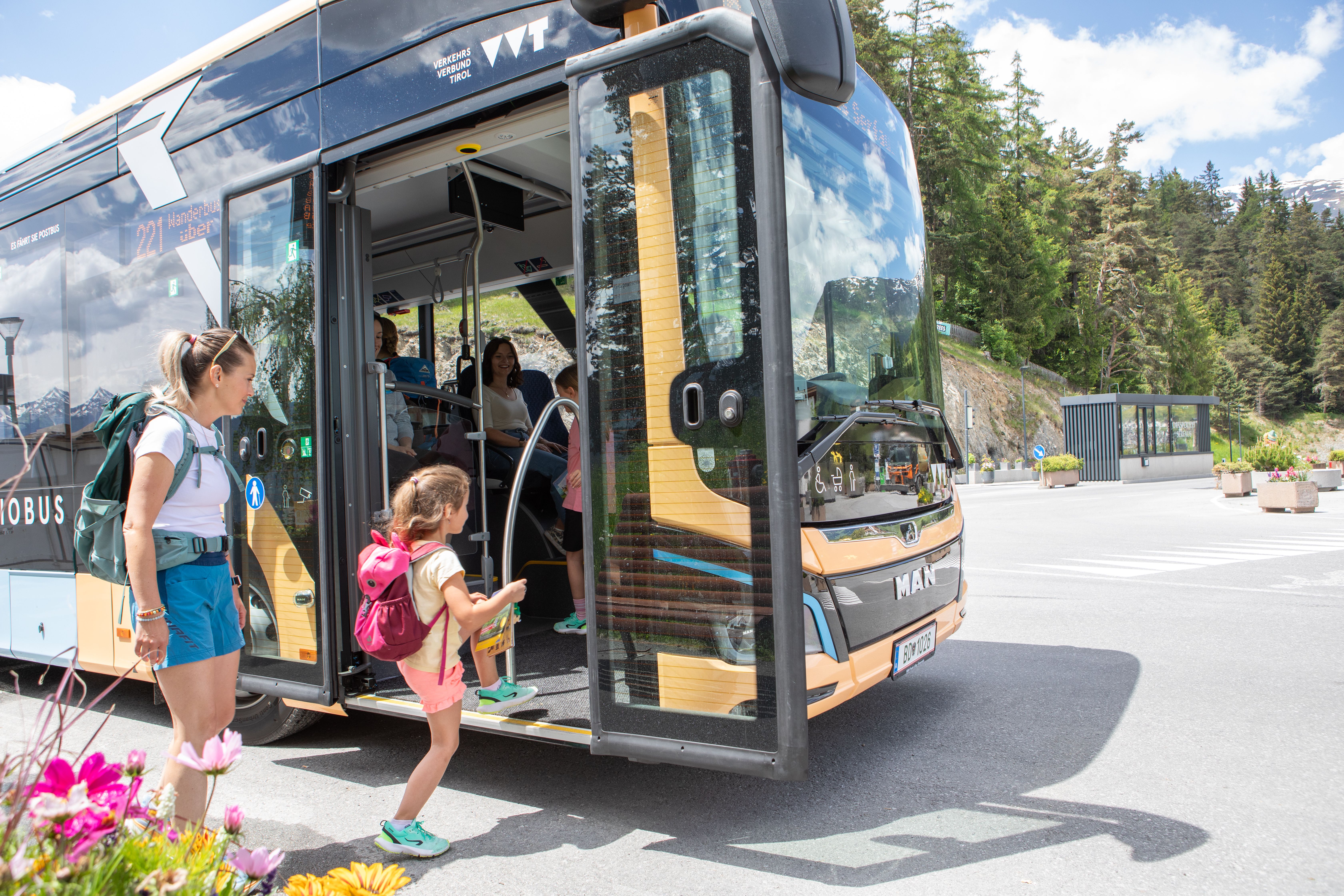 Bus in Serfaus, Bus in Tirol