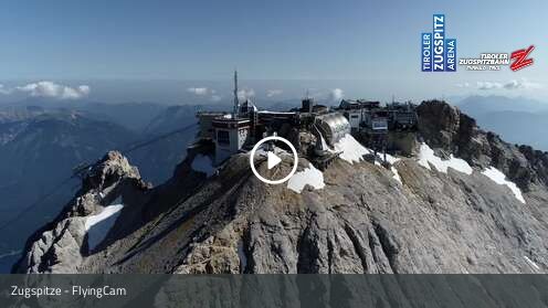 Kamerka Ehrwald - Zugspitze - FlyingCam