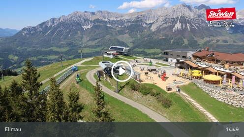 Kamerka Bergstation Hartkaiserbahn