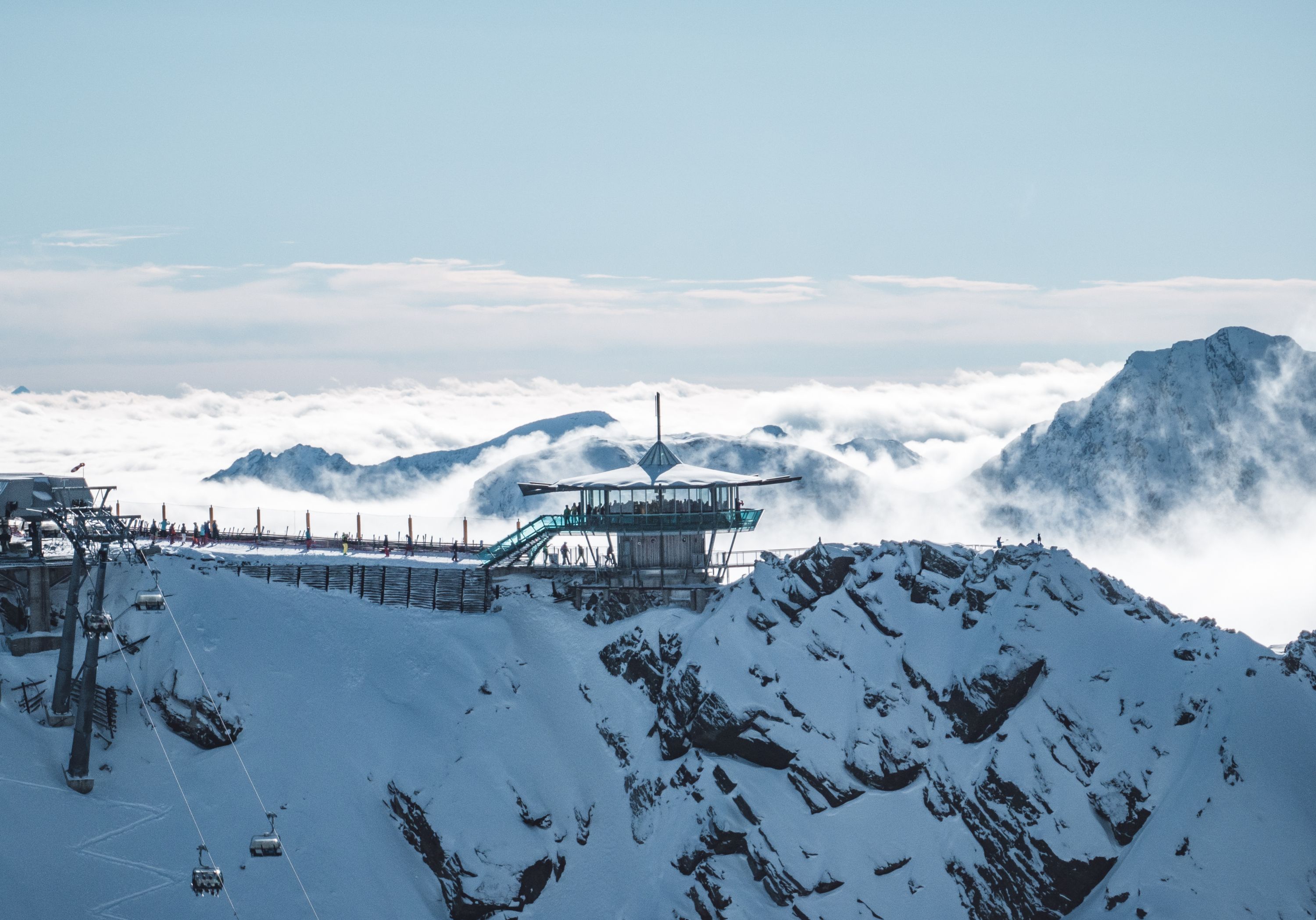 Top Mountain Star in Hochgurgl, Aussichtsplattform in Tirol