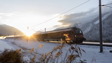 Dojazd pociągiem, © Tirol Werbung/Robert Pupeter