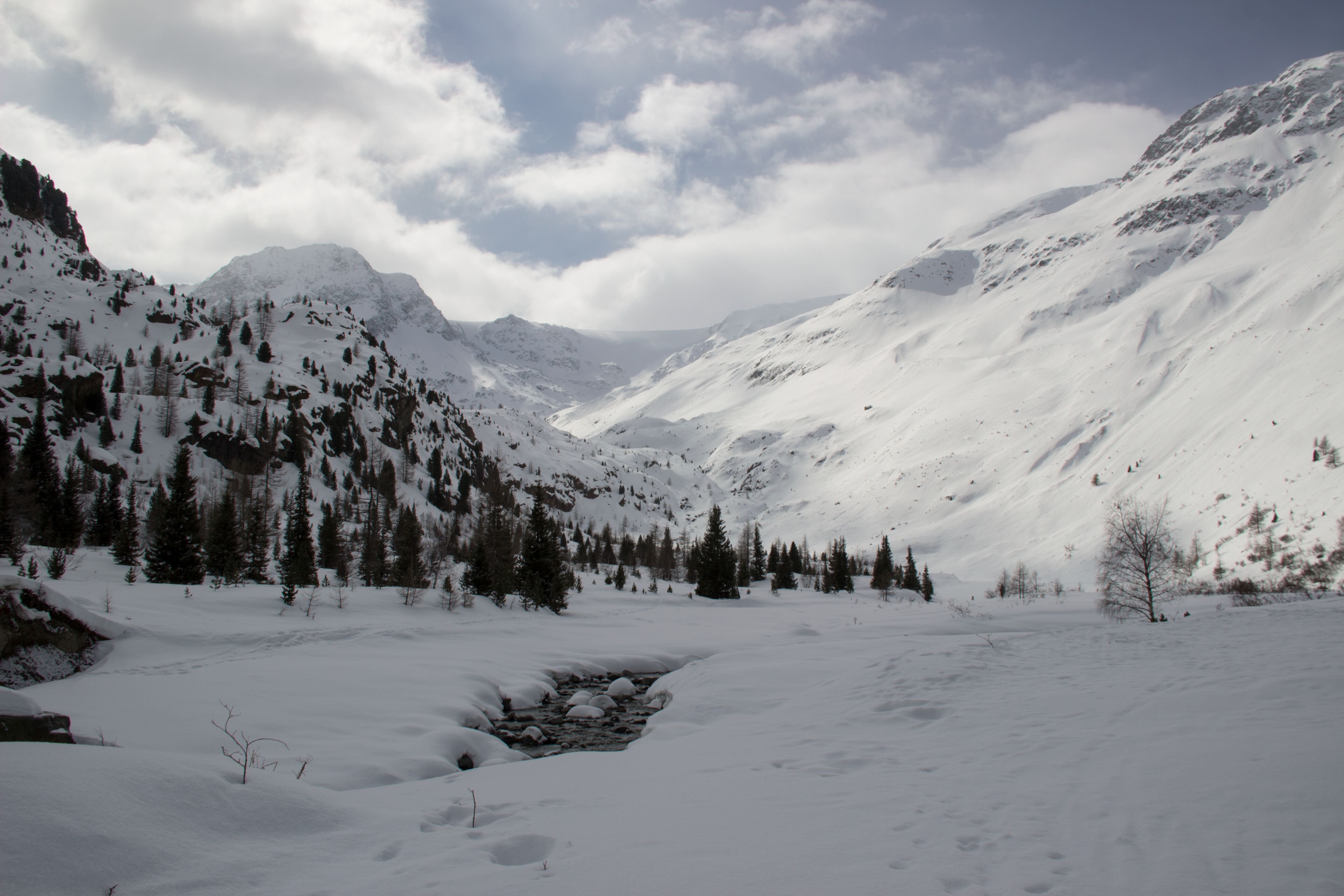 Fernergries im Kaunertal, Winterlandschaft