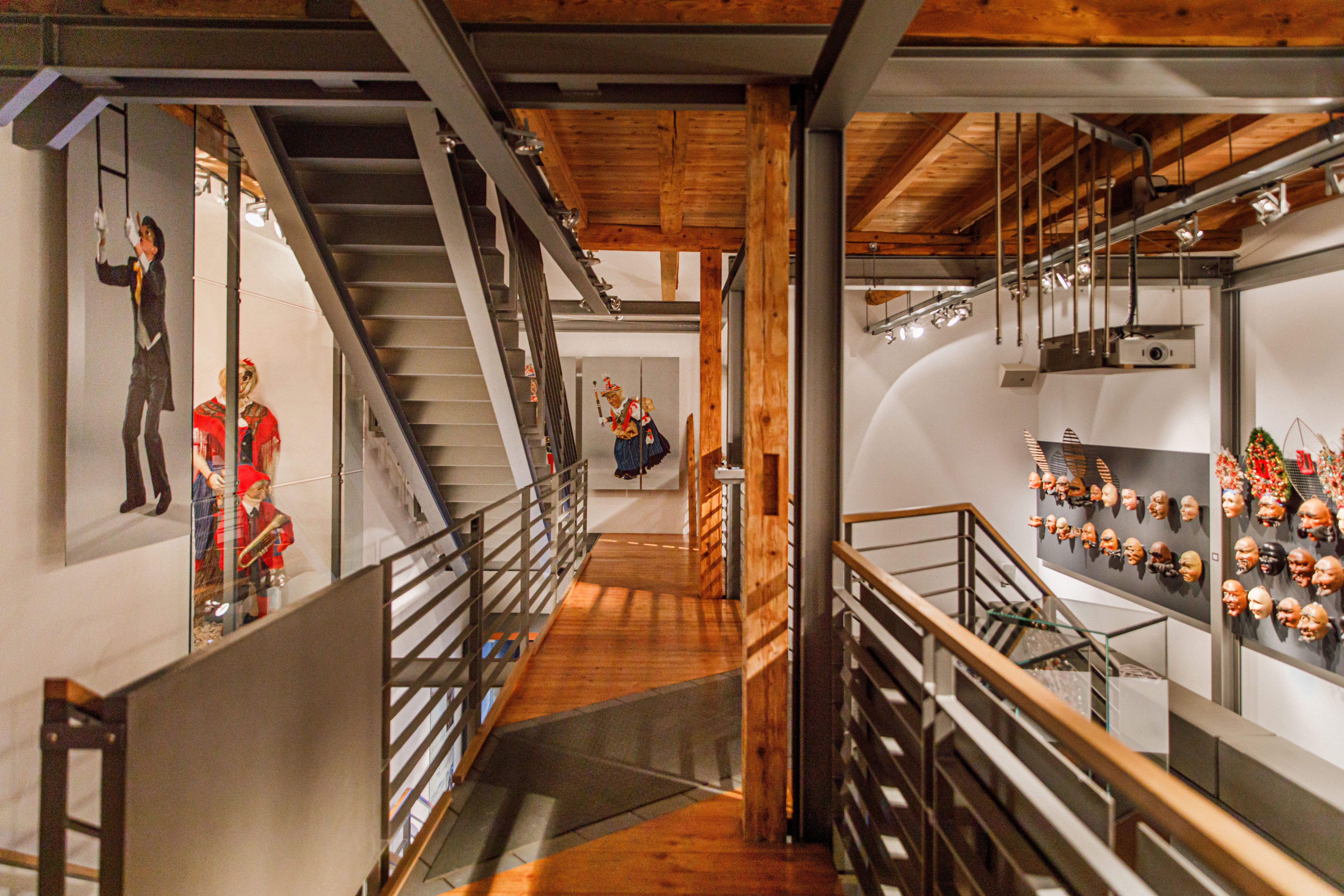 Imster Fasnachtshaus von innen