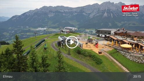 Kamerka Bergstation Hartkaiserbahn