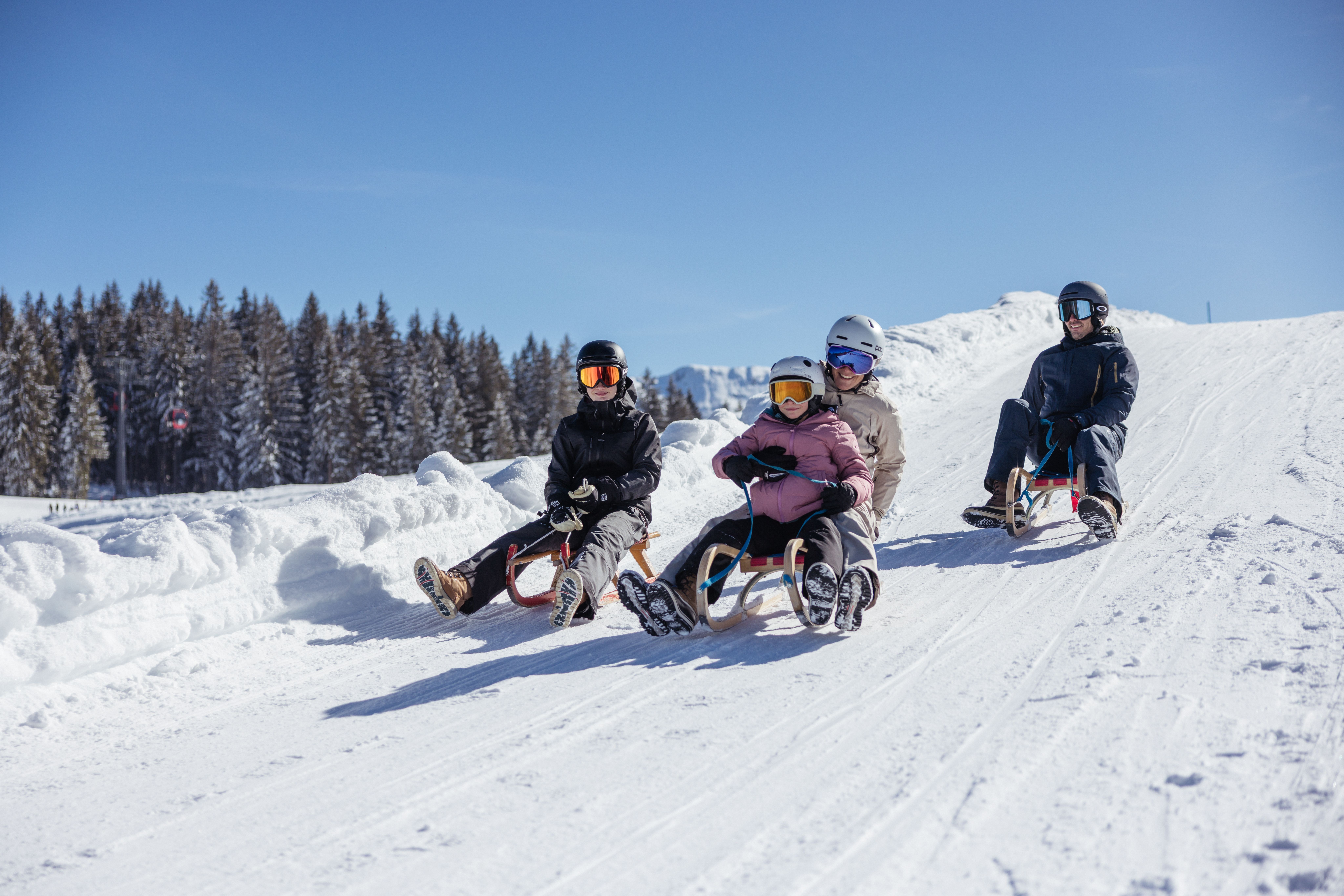 Rodeln im Ski Juwel Alpbachtal Wildschönau