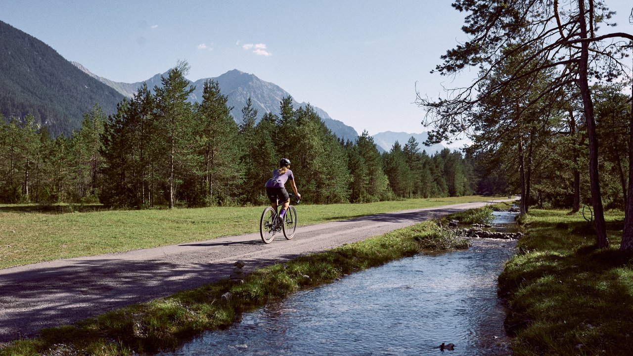 Gravel w dolinie rzeki Lech, © Tirol Werbung